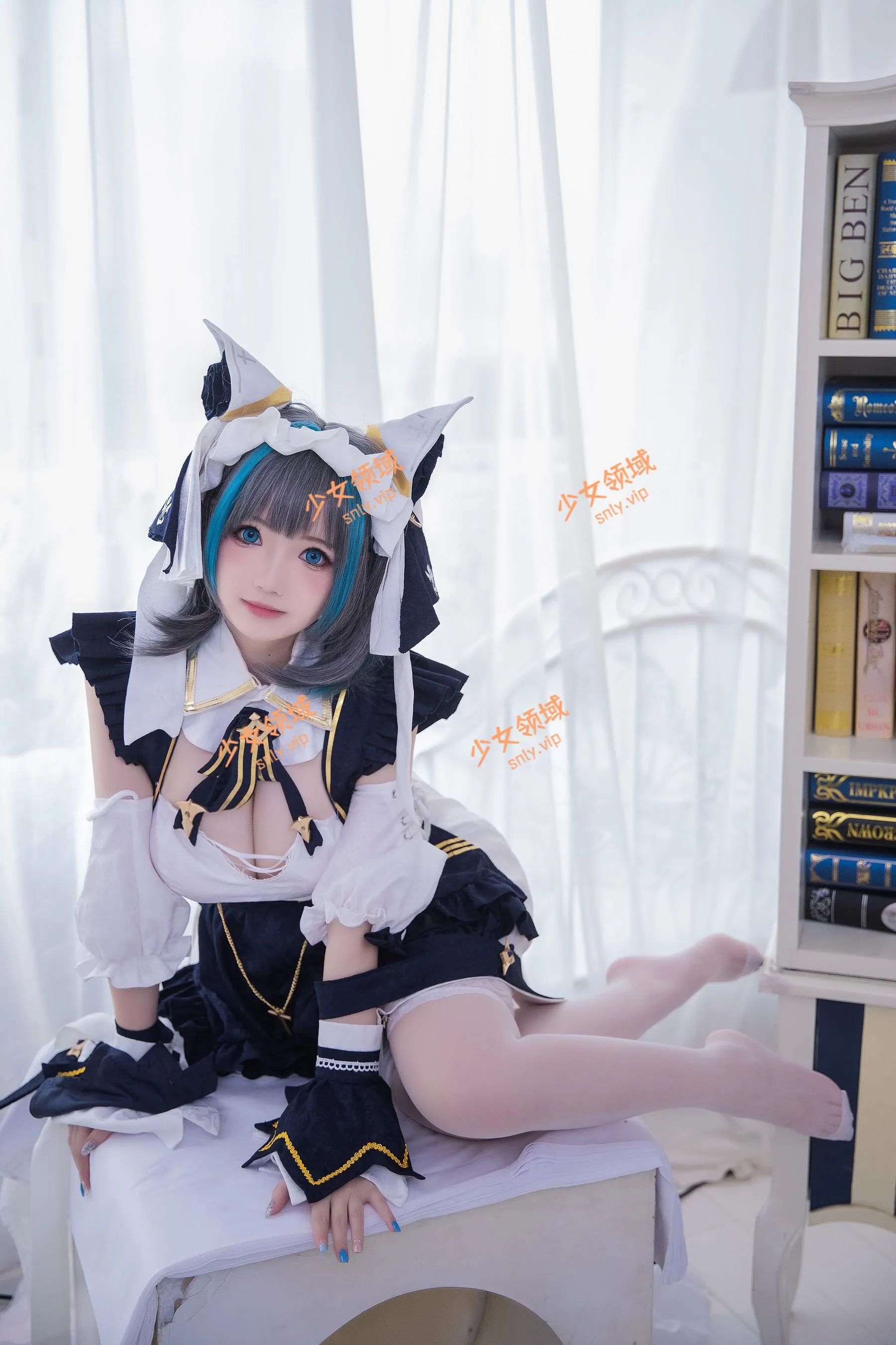 雪晴Astra – NO.33 Azure Lane 柴郡 [19P]插图8